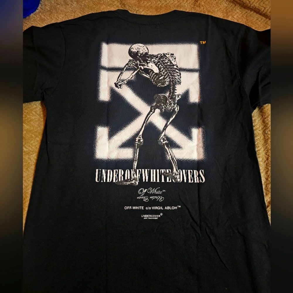 Off White x Undercover Skeleton Dart Shirt
